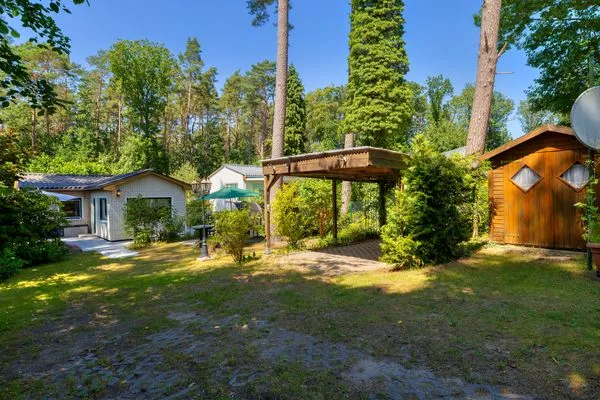 Gartenblick  Ferienhaus Matthies