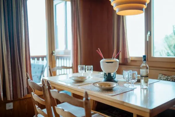 Wohnzimmer  Chalet Engihalde