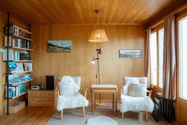 Wohnzimmer  Chalet Engihalde