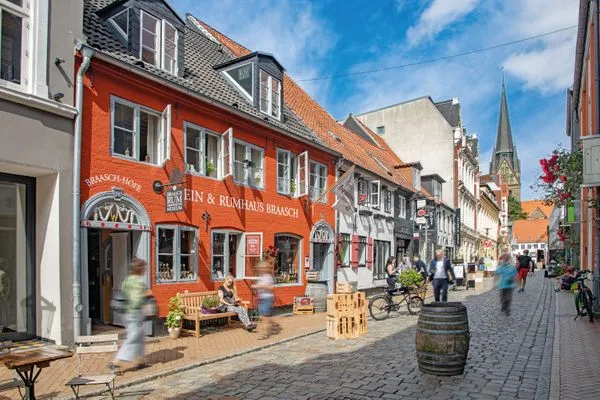 Rote Straße Flensburg  Ferienhaus Friedrich 15