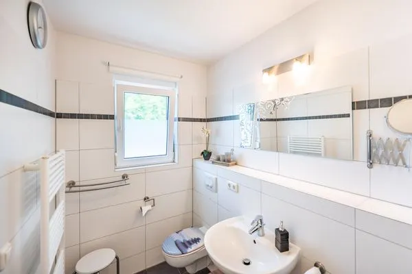 Badezimmer  Kurpark Carré 25 Meeresglück