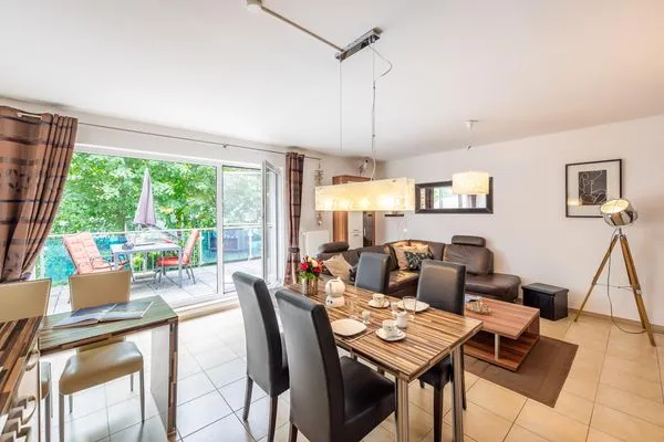 Wohnzimmer  Kurpark Carré 25 Meeresglück