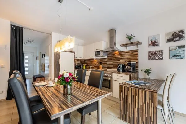 Wohnzimmer  Kurpark Carré 25 Meeresglück