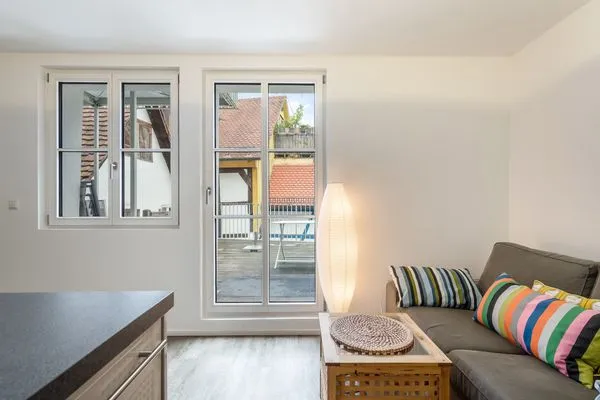 Multi-Fewo-Haus Zitronengässle 1 Ferienwohnung Metta Lindau Insel - Wohnbereich