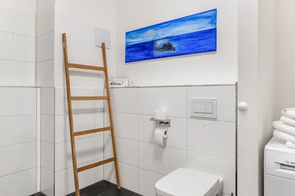 Multi-FeWo Haus Zeppelinstraße Ferienwohnung Urlaubsglück Lindau Insel - Badezimmer