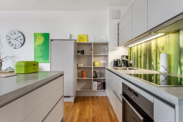 Multi-FeWo Haus Zeppelinstraße Ferienwohnung Urlaubsglück Lindau Insel - Küche