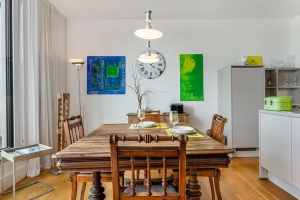 Multi-FeWo Haus Zeppelinstraße Ferienwohnung Urlaubsglück Lindau Insel - Essbereich