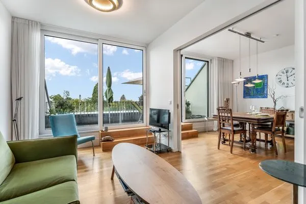 Multi-FeWo Haus Zeppelinstraße Ferienwohnung Urlaubsglück Lindau Insel - Wohnzimmer