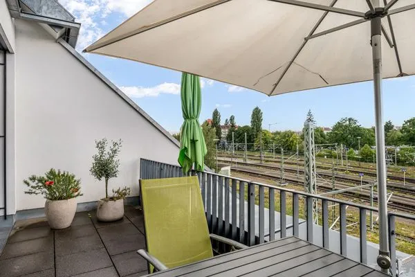 Multi-FeWo Haus Zeppelinstraße Ferienwohnung Urlaubsglück Lindau Insel - Balkon