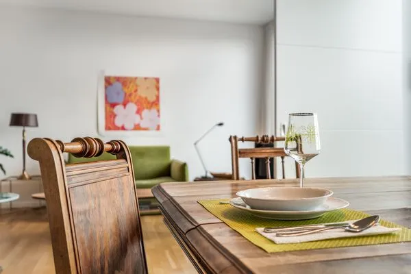 Multi-FeWo Haus Zeppelinstraße Ferienwohnung Urlaubsglück Lindau Insel - Wohnbereich