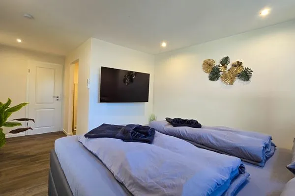 Schlafzimmer  Ferienhaus Hafenperle