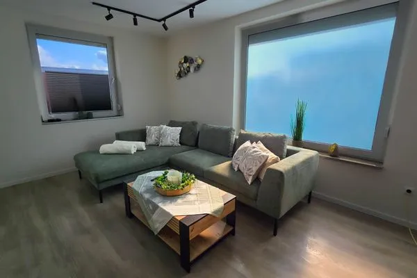 Wohnzimmer  Ferienhaus Hafenperle