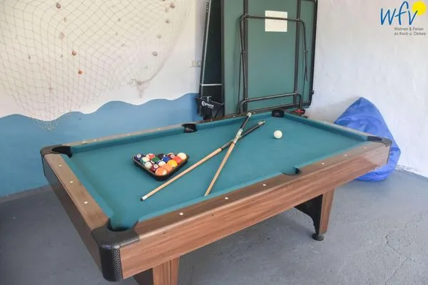 Billiardtisch Schäferhaus Ferienwohnung 1