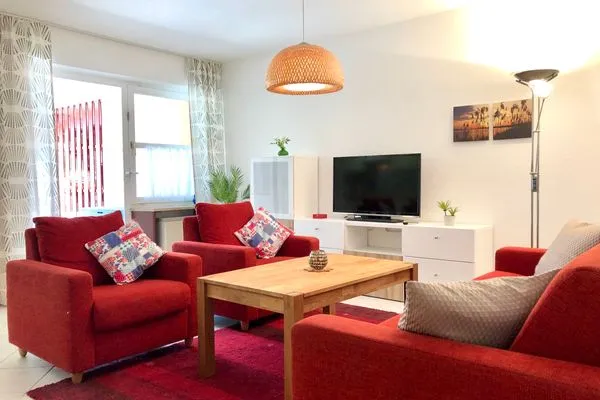  Ferienwohnung Fischerpromenade Kressbronn - Wohnbereich