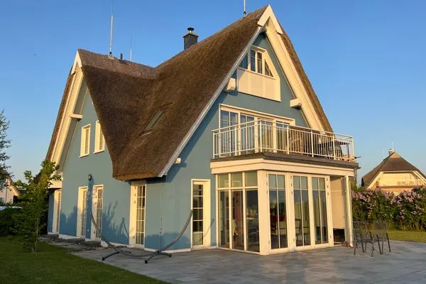 Hauptansicht  Ferienwohnung Inselblick - bis Hiddensee und nach Mön