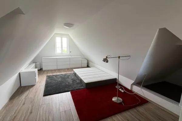 Schlafzimmer  Ferienwohnung Inselblick - bis Hiddensee und nach Mön