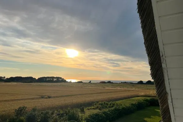 Meerblick  Ferienwohnung Inselblick - bis Hiddensee und nach Mön