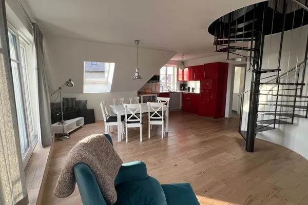 Küche / Küchenzeile  Ferienwohnung Inselblick - bis Hiddensee und nach Mön