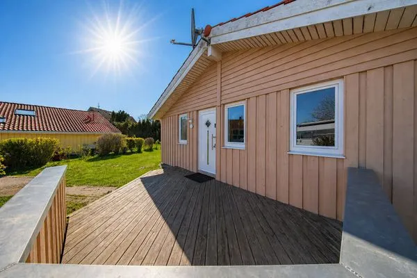 Fassade / Eingang  Ferienhaus Strandläufer