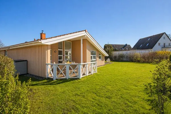 Terrasse  Ferienhaus Strandläufer