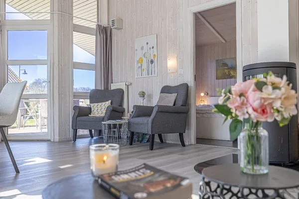 Wohnzimmer  Ferienhaus Strandläufer