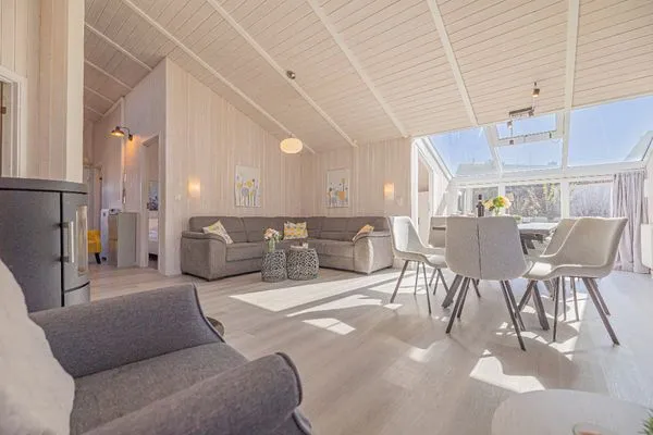 Wohnzimmer  Ferienhaus Strandläufer