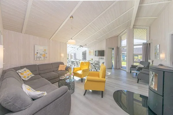 Wohnzimmer  Ferienhaus Strandläufer