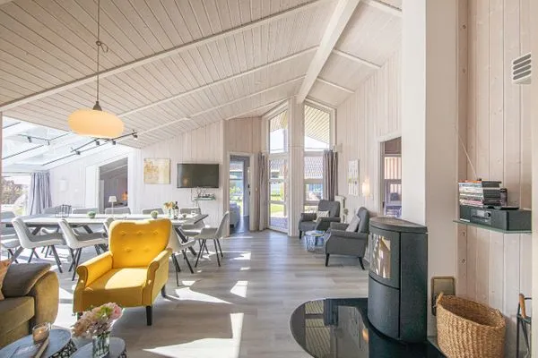 Wohnzimmer  Ferienhaus Strandläufer
