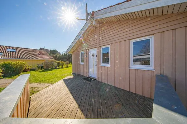 Fassade / Eingang  Ferienhaus Strandläufer