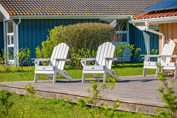 Terrasse  Ferienhaus Strandläufer