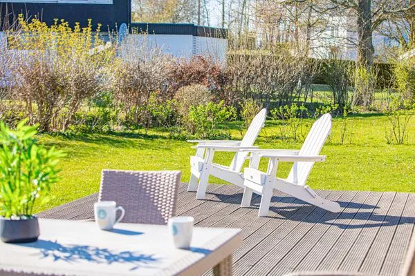 Terrasse  Ferienhaus Strandläufer