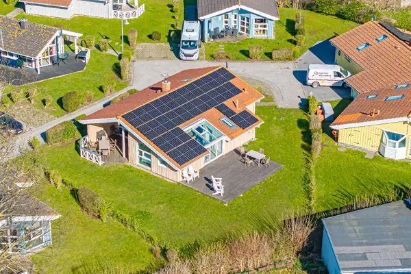 Vogelperspektive  Ferienhaus Strandläufer