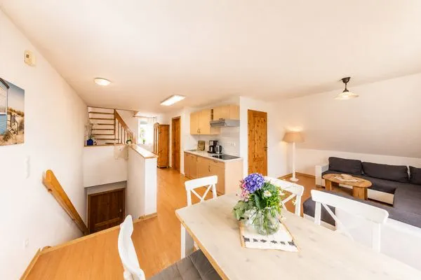 Wohnzimmer  Möwenblick Wohnung 4