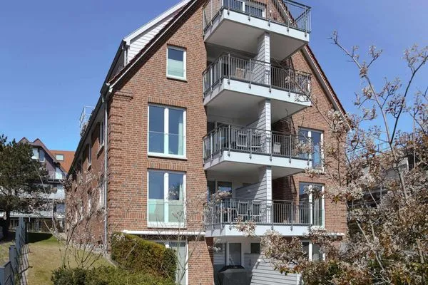 Hauptansicht Achterhus Ferienwohnung Lee