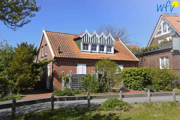 Hauptansicht Ferienhaus "Kleines Haus Juist" Ferienwohnung Wattenmeer