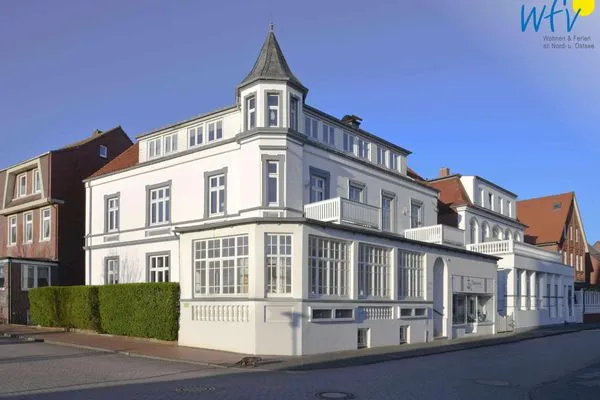 Hauptansicht Logirhaus Doyen Ferienwohnung Neuwerk