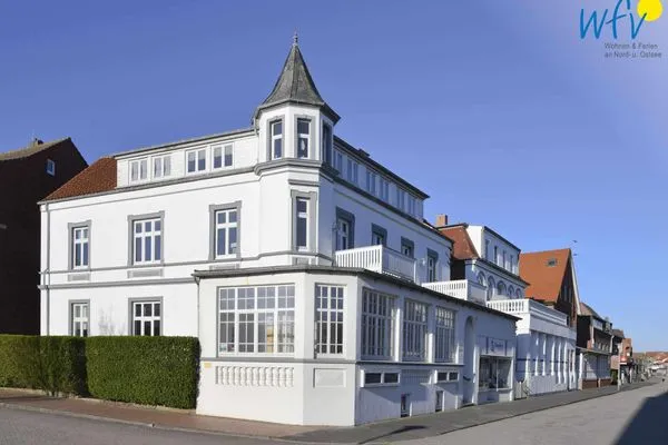 Hauptansicht Logirhaus Doyen Ferienwohnung Neuwerk