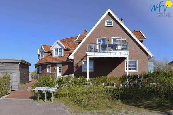 Hauptansicht Ferienhaus "Meine Insel Juist" Ferienwohnung Düne