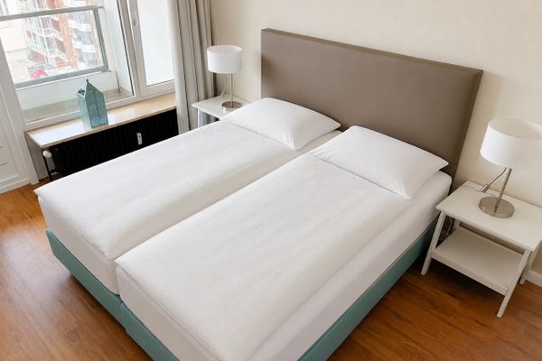 "Haus Meeresstrand" Ferienwohnung 510 Scharbeutz - Schlafzimmer
