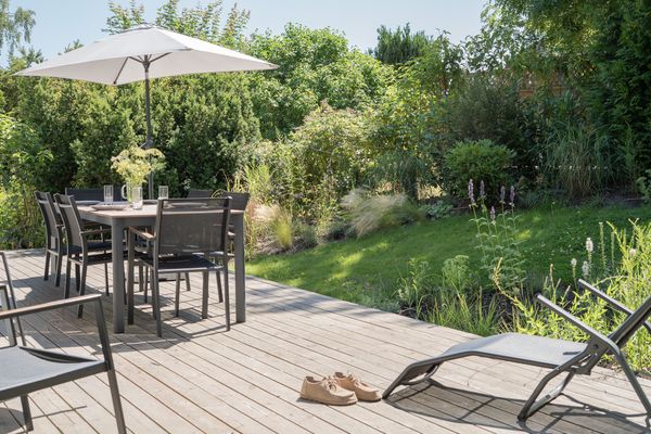  Auszeit in Wieck Wieck - Terrasse