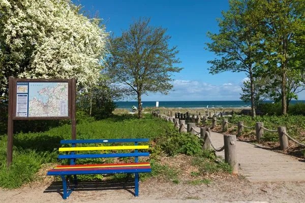 Strand Am Krabbenweg Poeler Küstenkoje