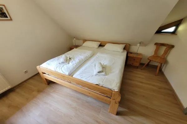 Schlafzimmer  Ferienwohnung im Kollhof - Ruhe und Natur im Süden Rügens
