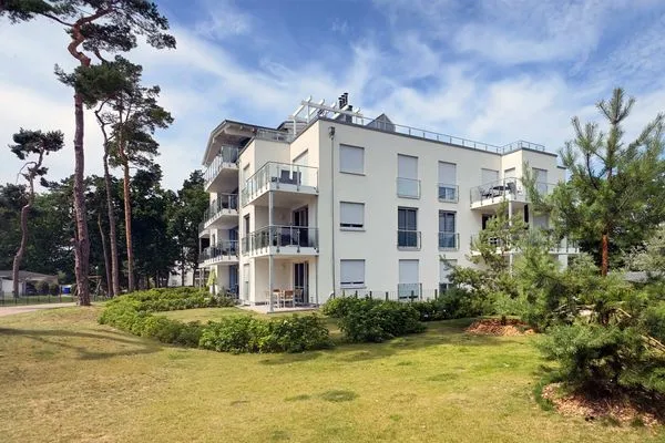 Fassade / Eingang  Ferienwohnung Otterhöhle mit Fitness-, Sauna und Kinderspielbereich.