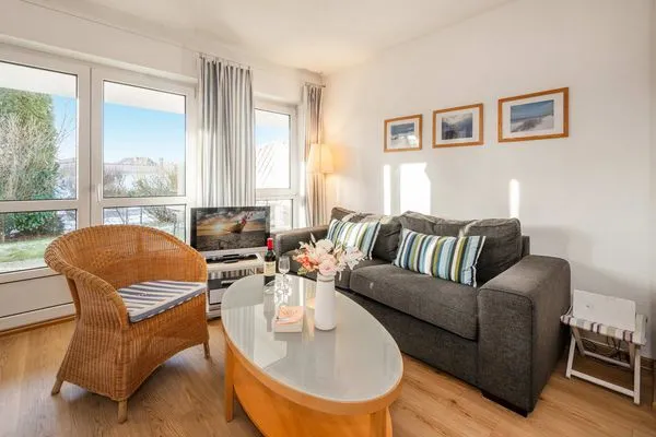Hauptansicht  Ferienwohnung Schrabbe nur 800 Meter zum Strand mit Terrasse