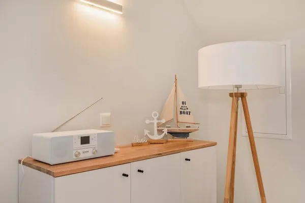 Dekoratives Detail  Ferienhaus Haff-Traum mit Kamin, Sauna und Terrasse