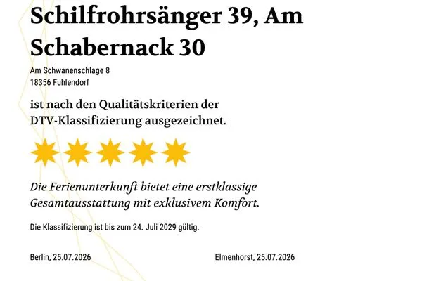   Ferienhaus Schilfrohrsänger 39