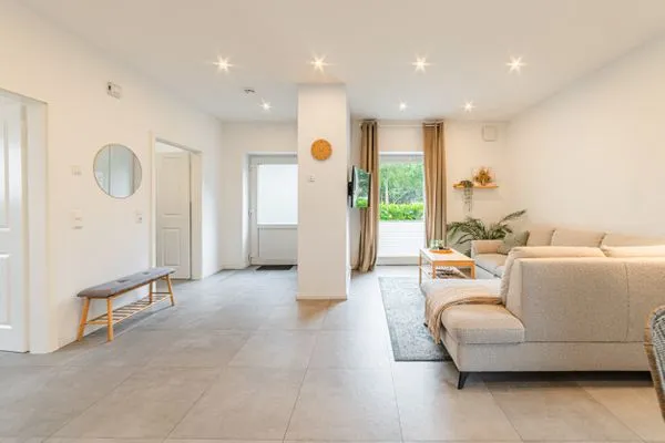 Wohnzimmer  Ferienwohnung Achterdeck Eckernförde