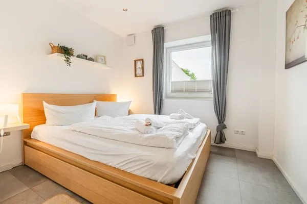 Schlafzimmer  Ferienwohnung Achterdeck Eckernförde