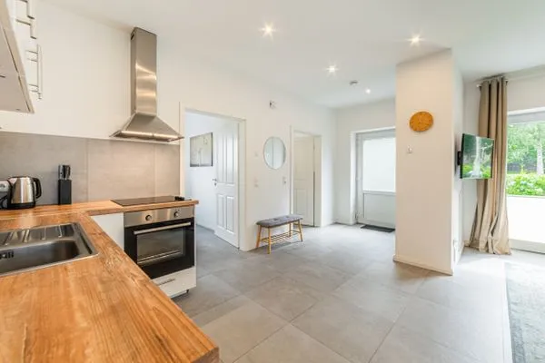 Wohnzimmer  Ferienwohnung Achterdeck Eckernförde