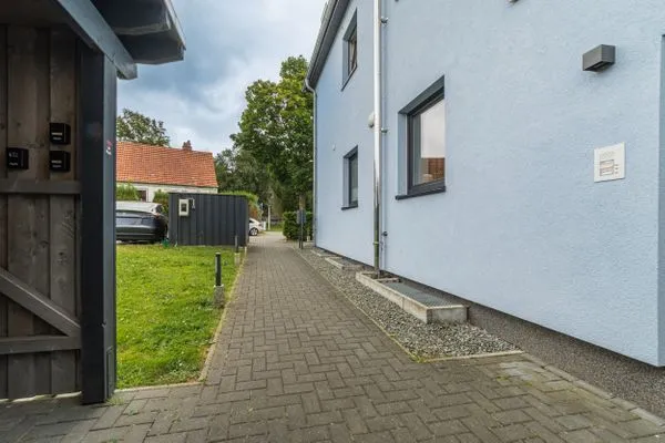 Fassade / Eingang  Ferienwohnung Palstek Eckernförde